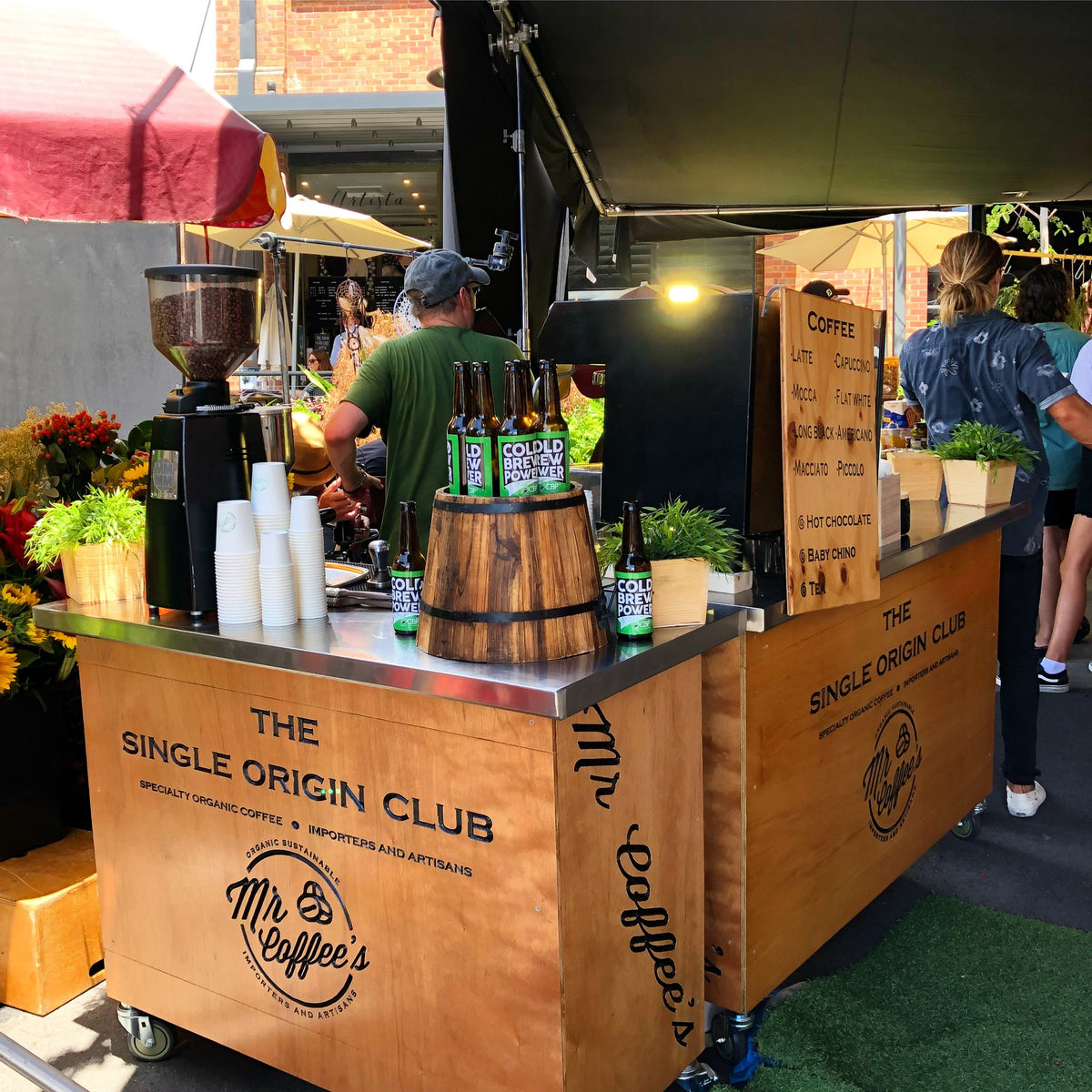 Coffee Carts for Hire Mr Coffee's