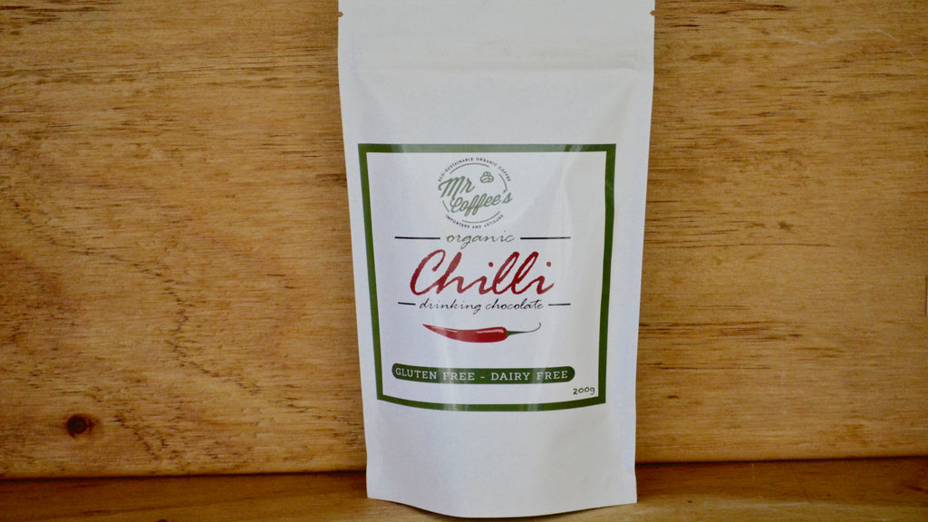 Organic Chilli Hot Chocolate - Mr Coffee's